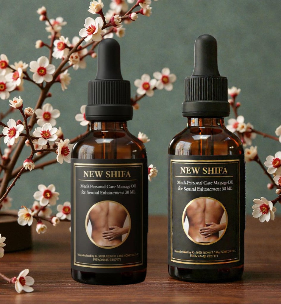 NEW SHIFA Men's Personal Care Massage Oil for Sexual Enhancement