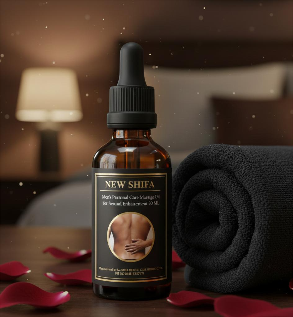 NEW SHIFA Men's Personal Care Massage Oil for Sexual Enhancement